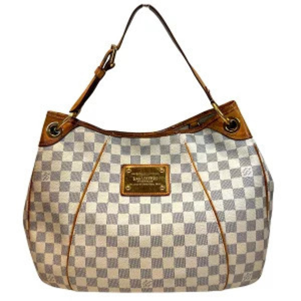 Louis Vuitton Damier Azur White Galliera Shoulder Bag